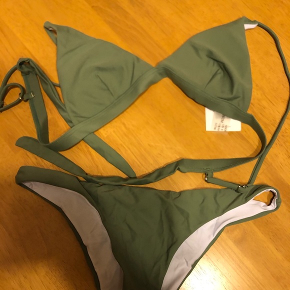 Zaful Other - NWT Green 2 Piece Bikini